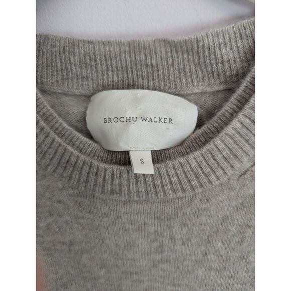 Brochu Walker The Ebella Layered Dress Cashmere Blend size Small Orig. $438 - Picture 5 of 8